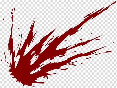 Go to blood splatter tutorial, part 2 the finished painting that was used for the examples: Red paint splash, Blood Drawing , Blood Splatter ...