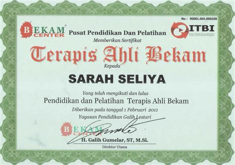 Foto copy ijazah terakhir 3. contoh sertifikat pelatihan - wood scribd indo