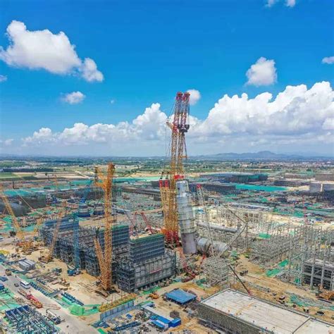 Xgc88000 Completes Mega Quench Tower Lift In Guangdong Petrochemical