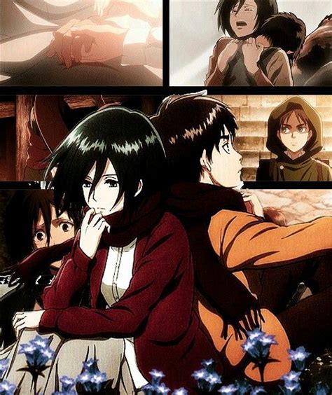 Eren And Mikasa Attack On Titan Anime Attack On Titan Attack On