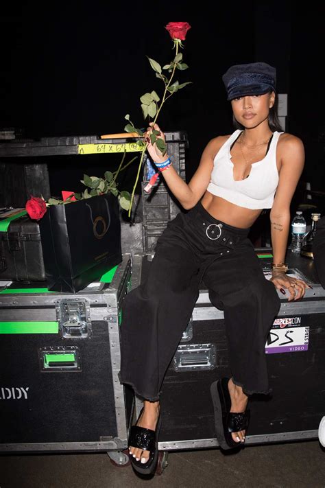 Karrueche Tran Is Seen On Day Two Of Complexcon In Long Beach Los Angeles