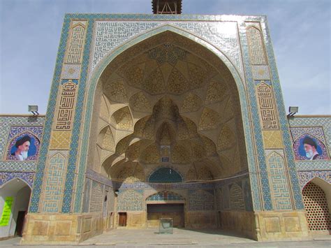 East Wing Iwan Jameh Mosque مسجد جامع اصفهان Isfahan Flickr