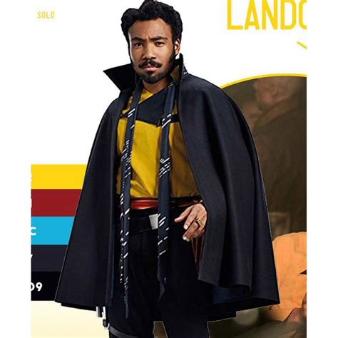 Solo A Star Wars Story Lando Calrissian Cape By Donald Glover Films