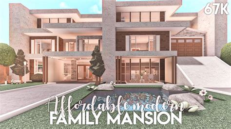 Bloxburg House Build Modern Mansion Image To U
