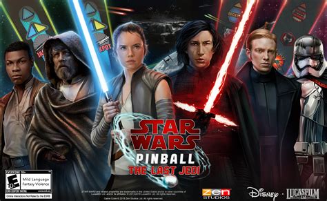 Work against time to break into the bank, then make your way around the board game in the backglass to break into the vault! FX3 StarWars Last Jedi Media Pack - PinballX Media ...