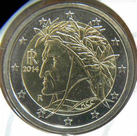 Italy 2 Euro Coin 2014 Euro Coinstv The Online Eurocoins Catalogue