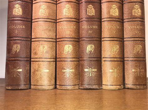 Leather Setencyclopedia Massive Library Of Natural History Plates