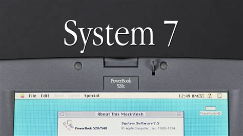 A Tour Of Macintosh System 7 Software Showcase Youtube
