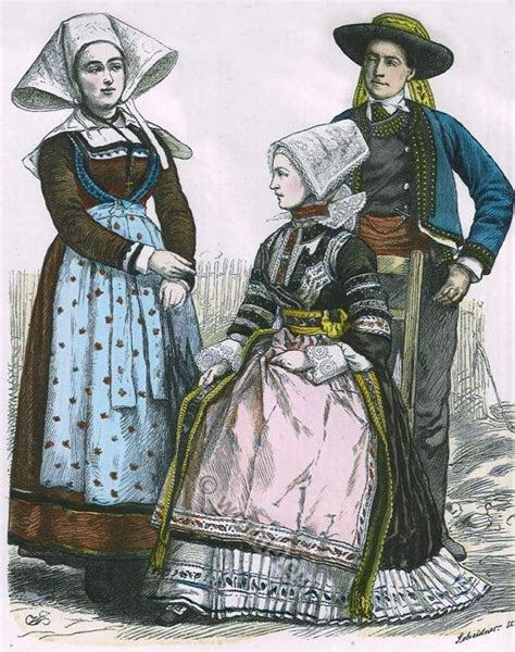 Clothing French Traditional Clothing Consisted Of Dresses Skirts
