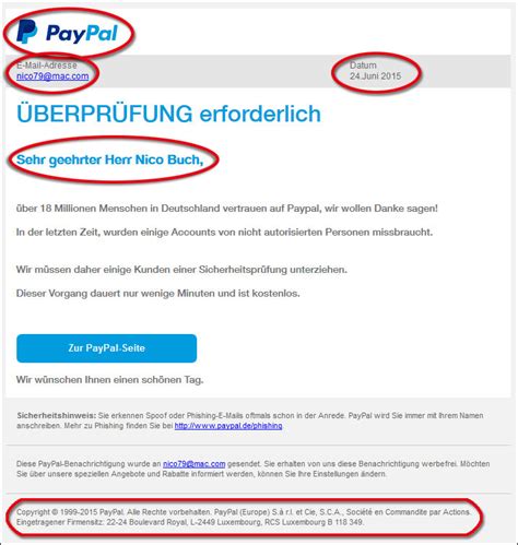 Learn how to protect yourself against phishing attacks. Wie erkenne ich PayPal-Phishing-Mails? › indanett.de