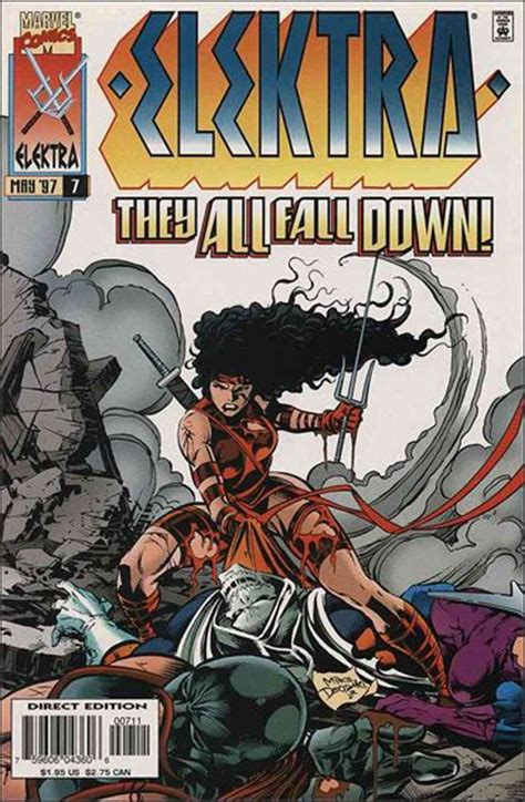 Elektra 7 A May 1997 Comic Book By Marvel