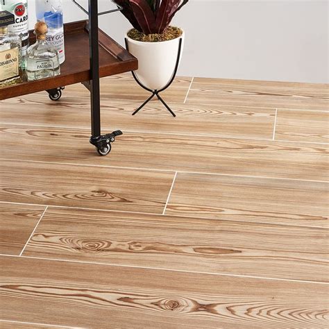Barberry Miele X Matte Wood Look Porcelain Floor And Wall Tile