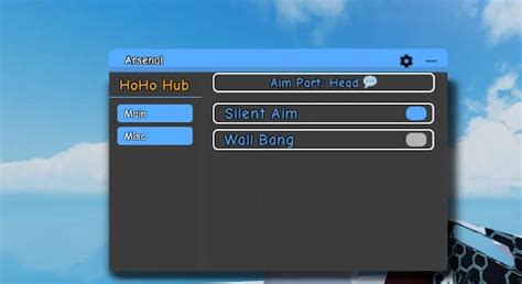 Hack Arsenal Mới Nhất 2023 ️️ Script Arsenal Pastebin Aimbot