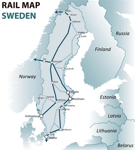 Sweden By Train Trains Tickets Tours Railwayhero