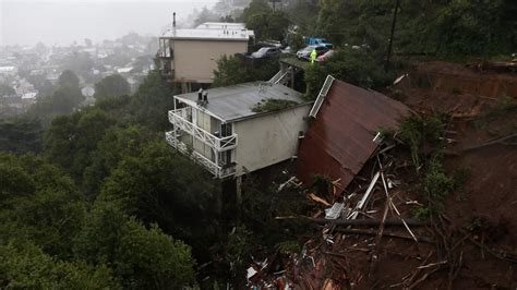California Mudslide Sends Womans House Flying Downhill—with Her Inside