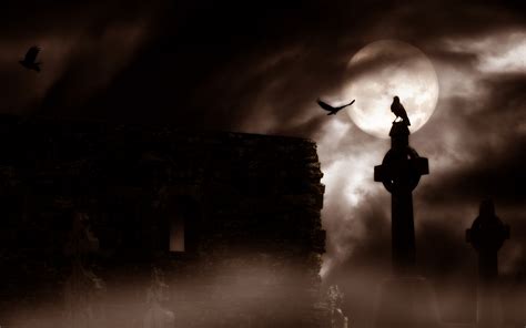 Hintergrundbilder 1920x1200 Px Friedhof Dunkel Gotisch Halloween