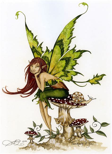 Fairy Art By Amy Brown Thinking Of You Fairy Drawings Amy Brown