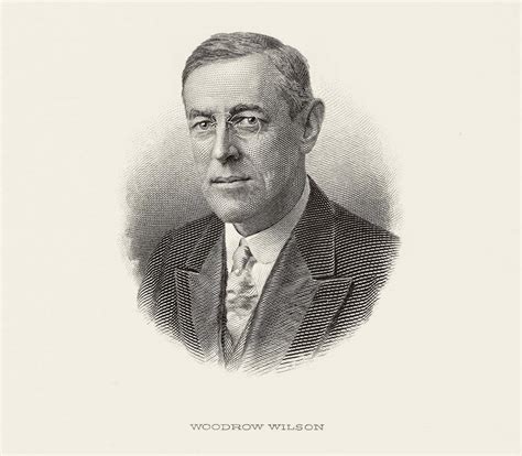 Woodrow Wilson Engraved Presidential Portrait Small Us Mint