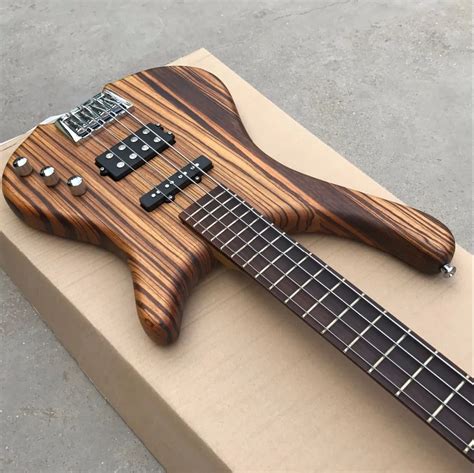 Factory Custom 4 Strings Electric Bass Guitar Rosewood Fingerboard