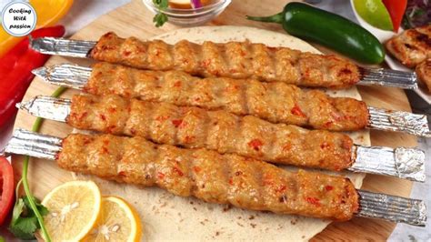 Turkish Adana Kebab Recipe With Homemade Skewers Turkish Chicken