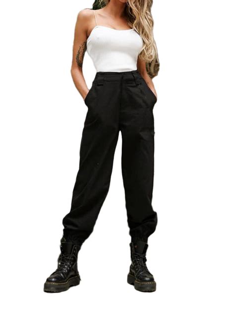 Womens Military Combat Trouser Ladies Cargo Pants And Girl Army Trousers