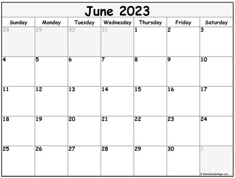 June 2022 Calendar Free Printable Calendar