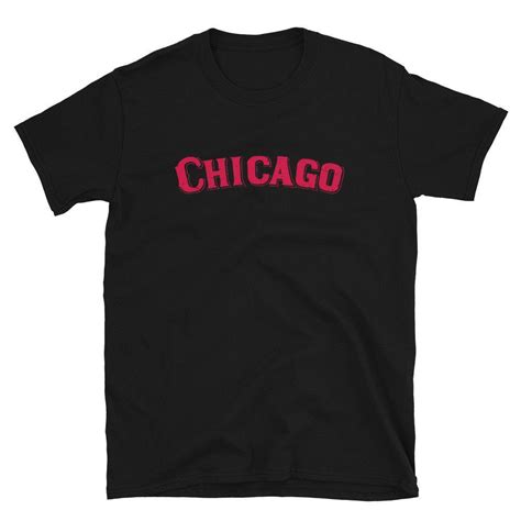 Unisex T Shirt Chicago Vintage T Shirt Chicagoan T Classic