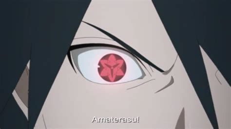 Error In Boruto Episode 23 Sasuke Uses Right Eye To Burn The Needles