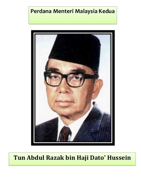 Tun abdullah bin haji ahmad badawi (1939). Perdana menteri malaysia