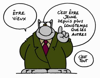 Un retraité attend sa femme partie à l'institut de beauté. image retraite humour femme