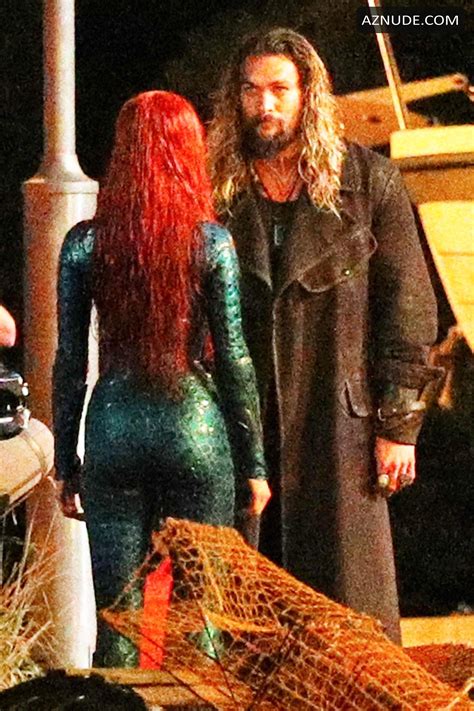 Amber Heard Sexy New Aquaman Promo And Behind The Scenes
