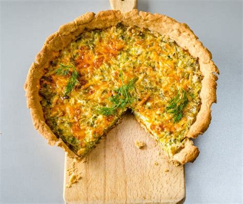 Simple Quiche With Leek Give Recipe