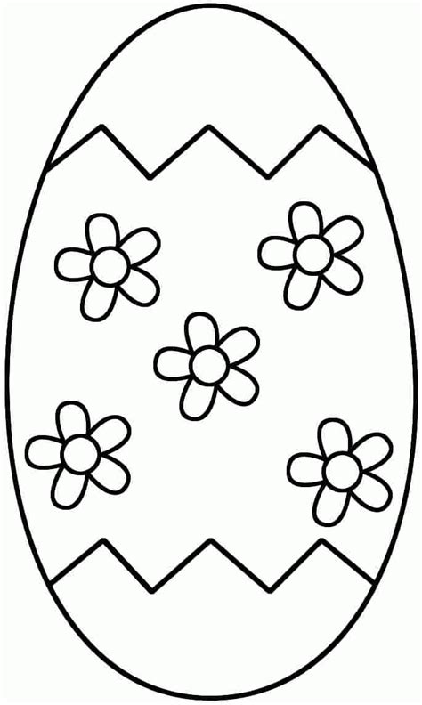 Printable Egg Coloring Pages