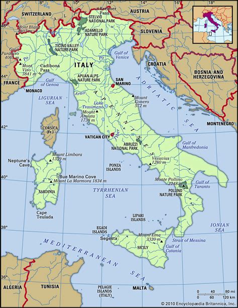 Map Around Italy Get Map Update