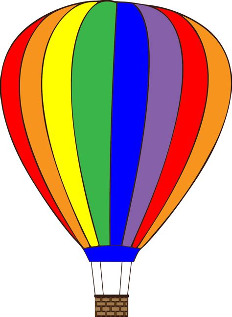 Hot Air Balloon Png Clipart Best
