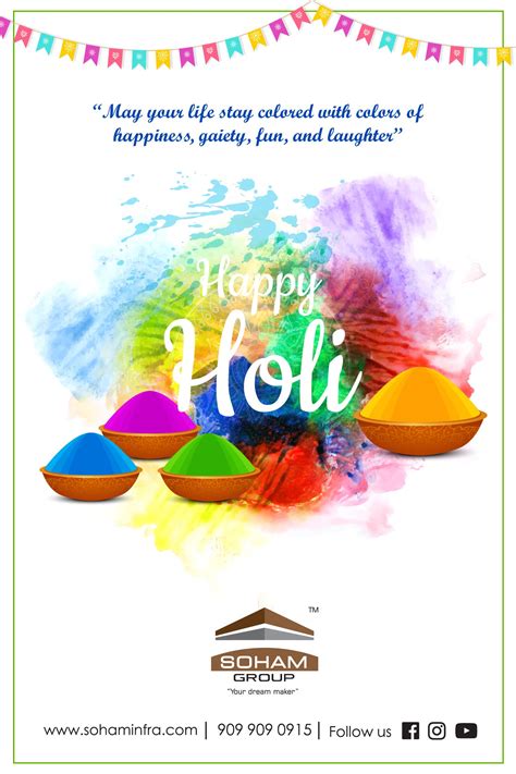 Happy Holi Greetings Holi Theme Holi Poster Happy Holi Images Holi