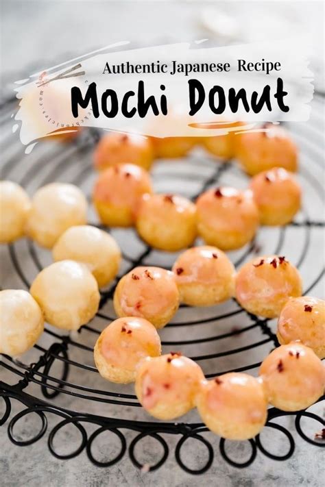 After i first saw lady and pups' post on mochi donuts, i couldn't stop dreaming about making them. Mochi donut "Pon-de-Ring" in 2020 | Mochi donuts recipe, Donut recipes, Mochi