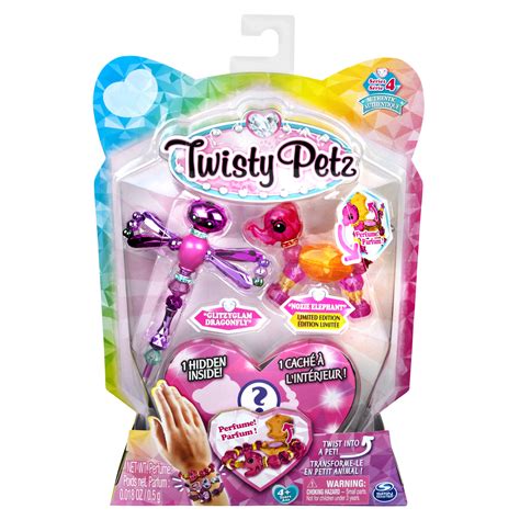 Twisty Petz Twisty Petz Series 4 3 Pack Glitzyglam Dragonfly Nozie