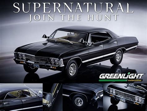 Maybe you would like to learn more about one of these? Supernatural 1967 Chevy Impala 1:18 Green Lights 19001