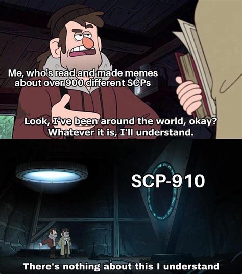 Making an SCP meme everyday for every SCP: Day [[910]] : r