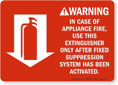 Fire Extinguisher Instruction Signs And Labels Pull Pin Signs