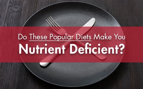 Is Your Diet Making You Nutrient Deficient Vital Plan