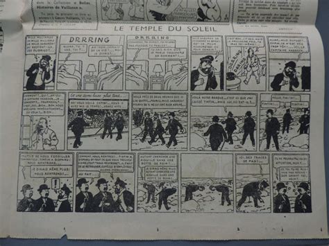 STRIP TINTIN ET LE TEMPLE DU SOLEIL 1948 Acheter Sur Ricardo