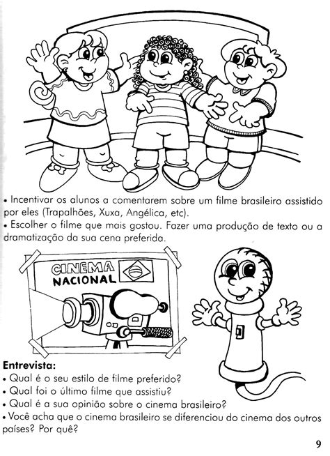 Atividades Sobre Cinema Com Gabarito