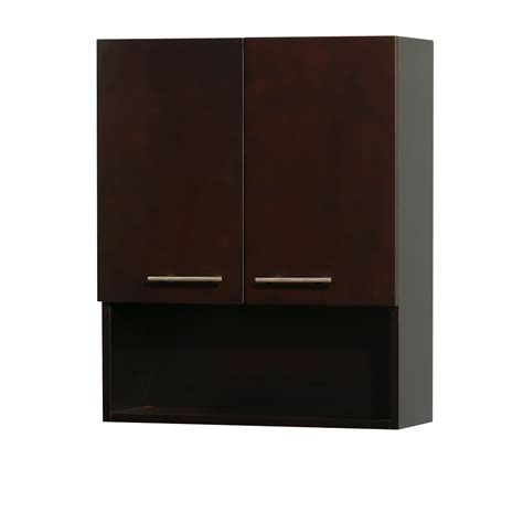 Bathroom storage over the toilet space saver espresso rack shelf cabinet home. Centra Bathroom Wall Cabinet by Wyndham Collection ...