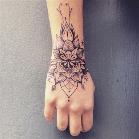 Mandala Wrist Tattoo Designs Ideas And Meaning Tattoos For You