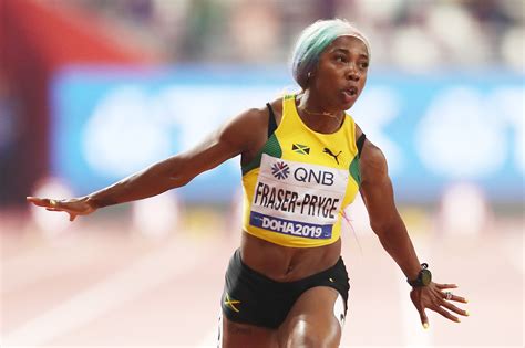 1986) is a track and field sprinter from jamaica. Shelly-Ann Fraser-Pryce Pulls Out Of 200m #Doha2019