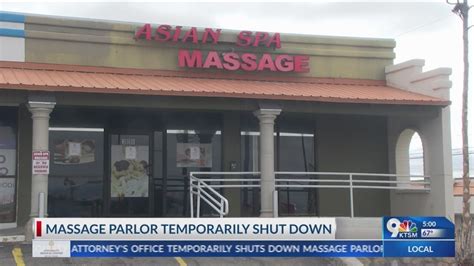 County Attorneys Office Temporarily Shuts Down Massage Parlor In East El Paso Youtube