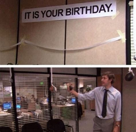 Happy Birthday From The Office