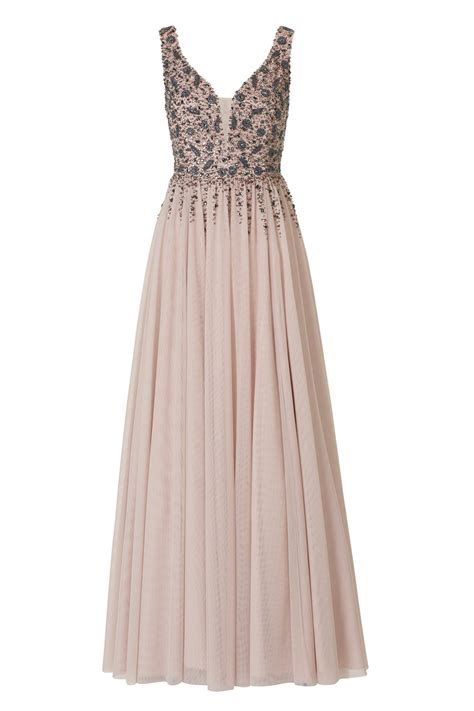 Kaufen sie von milanoo für das schicke und gute qualit?t 2021 boho & bohemian hochzeitskleid in einem erschwinglichen preis. Traumhaft schönes Abiballkleid in Skin mit wunderschöner ...